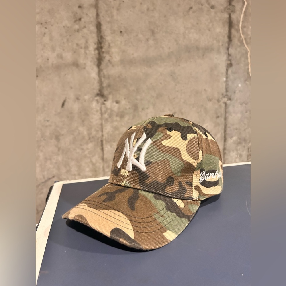 Camo Yankees Hat